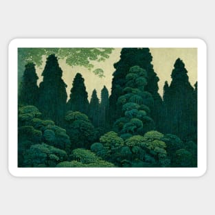 Green Forest Sticker